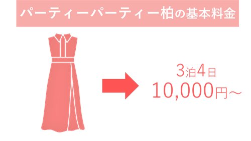 パーティーパーティー柏の基本料金