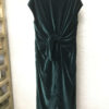 ブリスタでレンタルしたモスグリーンのドレス
