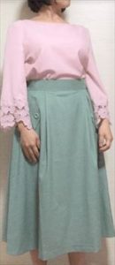 mimiさんがエアークローゼットでレンタルした洋服の着画像