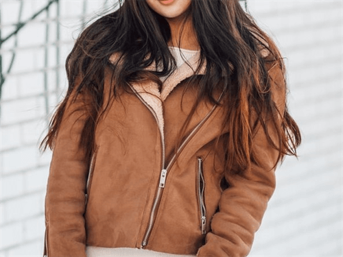 大きめのショートコート