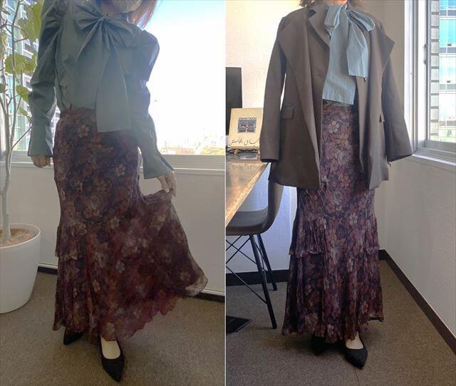 アナザーアドレスのコーディネート